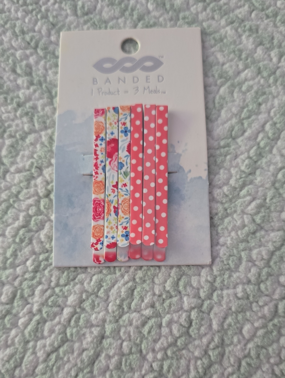 2 Sets Of 3 Fun Bobby Pins